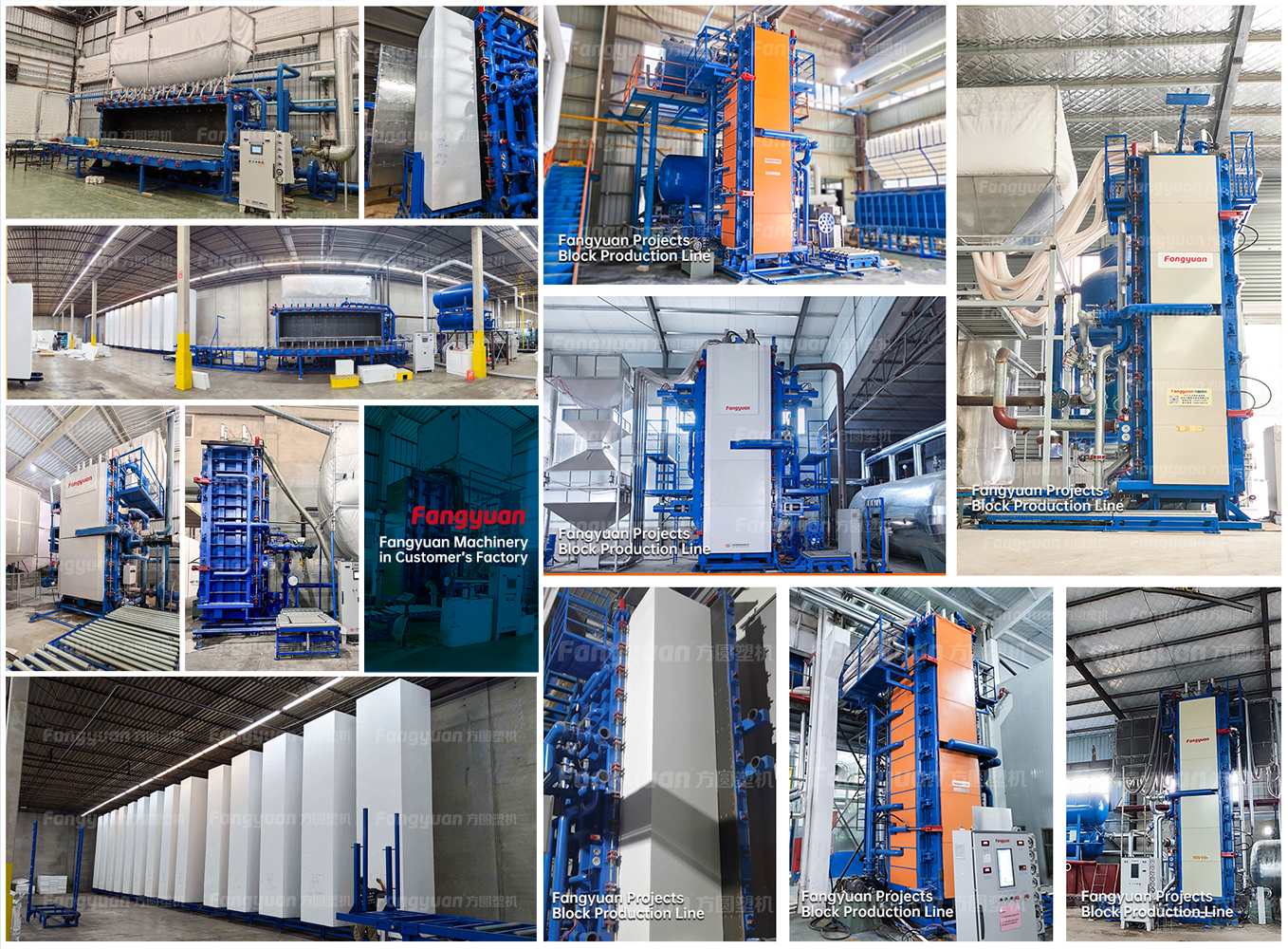 Fangyuan EPS Block Machine Projects Fangyuan EPS Block Machine Projects