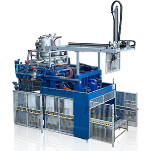Single Minute Exchange Mould Expanded Polystyrene Foam Boxes Shape Moulding Machine with Manipulator