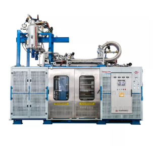 Smart proportional valves of high precision are in control of such processing as feeding, heating and mould unloading. 