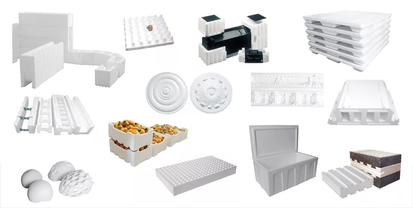 EPP machine for faom making