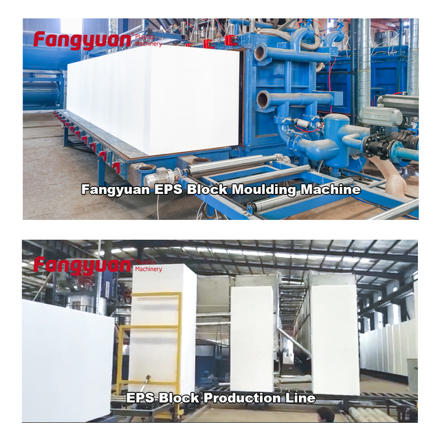 Fangyuan PZ Series Automatic EPS Block Making Machine Horizontal Design