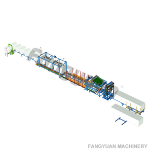 Fangyuan customizable horizontal type fully automatic polystyrene hotwire EPS foam cutting machine continuous cutting line 