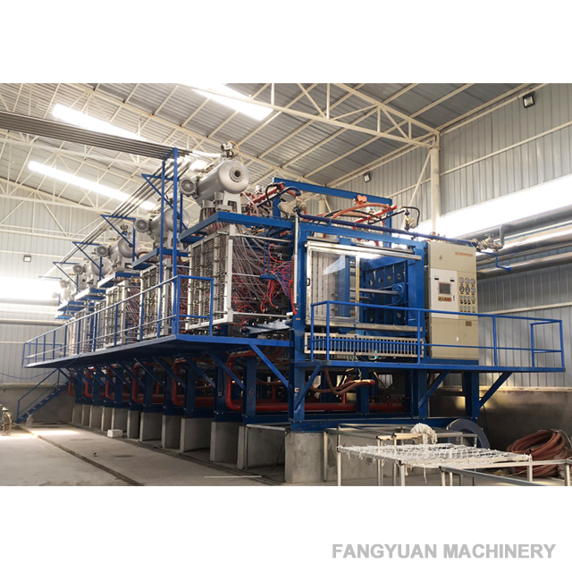 Fangyuan energy-saving eps styrofoam box packing moulding production machine for electric vehicles parts packing