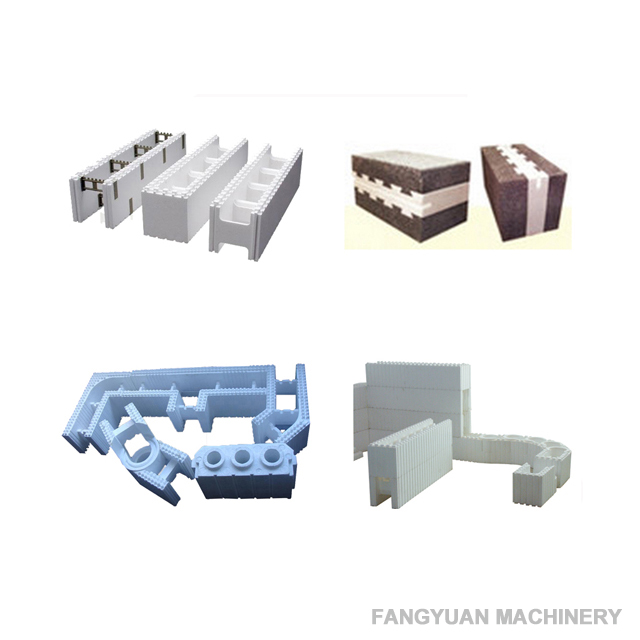 Expanded polystyrene foam machine for Insulated Concrete Form Hordi Block