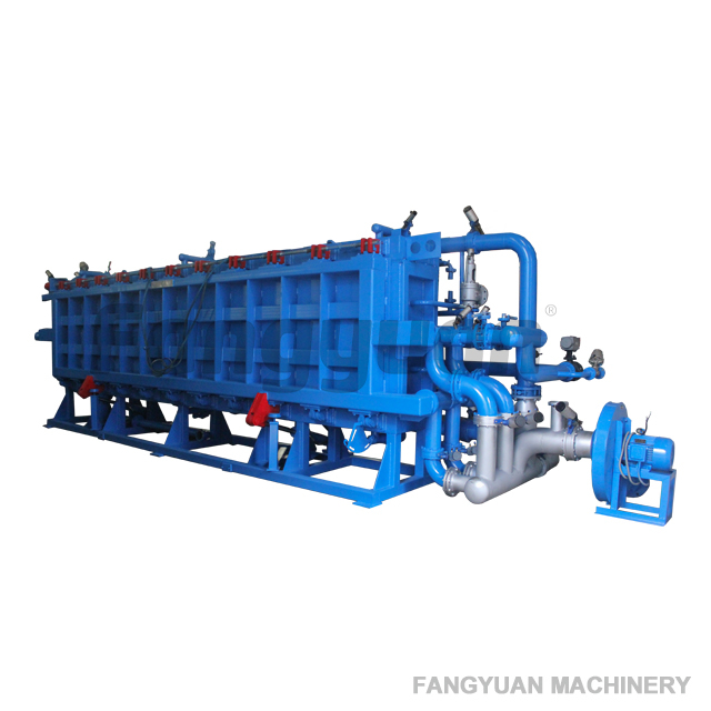 Fangyuan full automatic eps expandable polystyrene styrofoam building block sheet making machine 