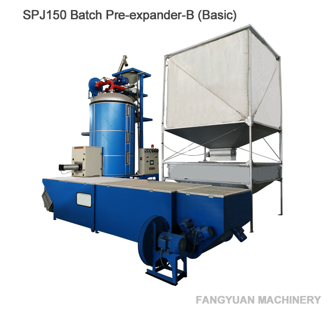SPJ150 Batch Expandable Polystyrene EPS Pre-expander Machine for High Density Expansion.jpg