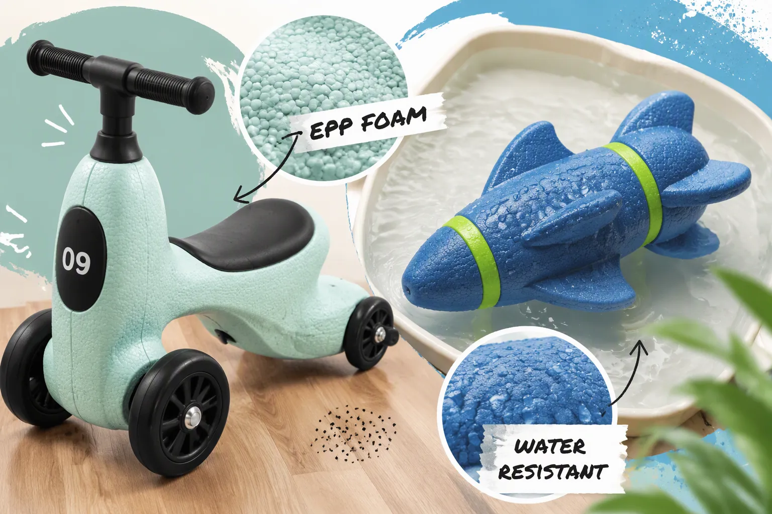 Application of EPP Foam in Toys