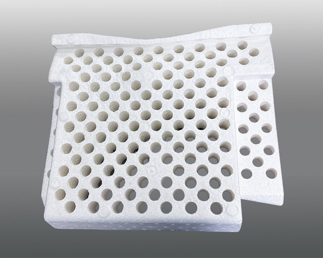 ETPU seat cushion for EMU trains