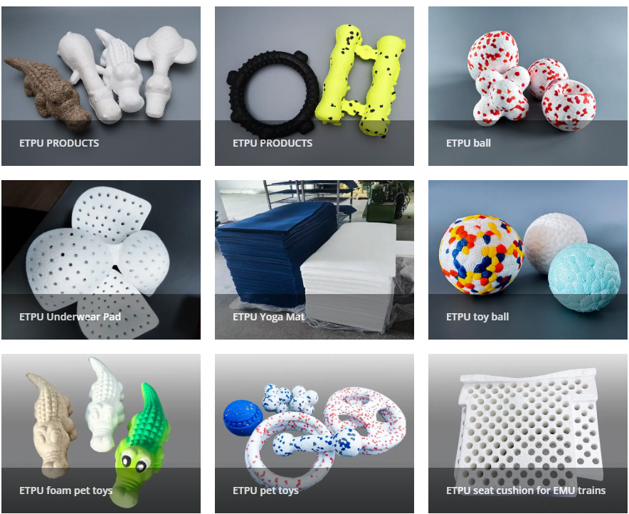 ETPU Foam Products