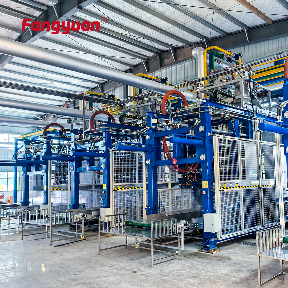 SPZ-FHOY Series floor-type eps Package moulding machine with fast mould change system