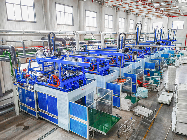 SPZ-FHE Series Electrically-Driven EPS Shape Moulding Machine