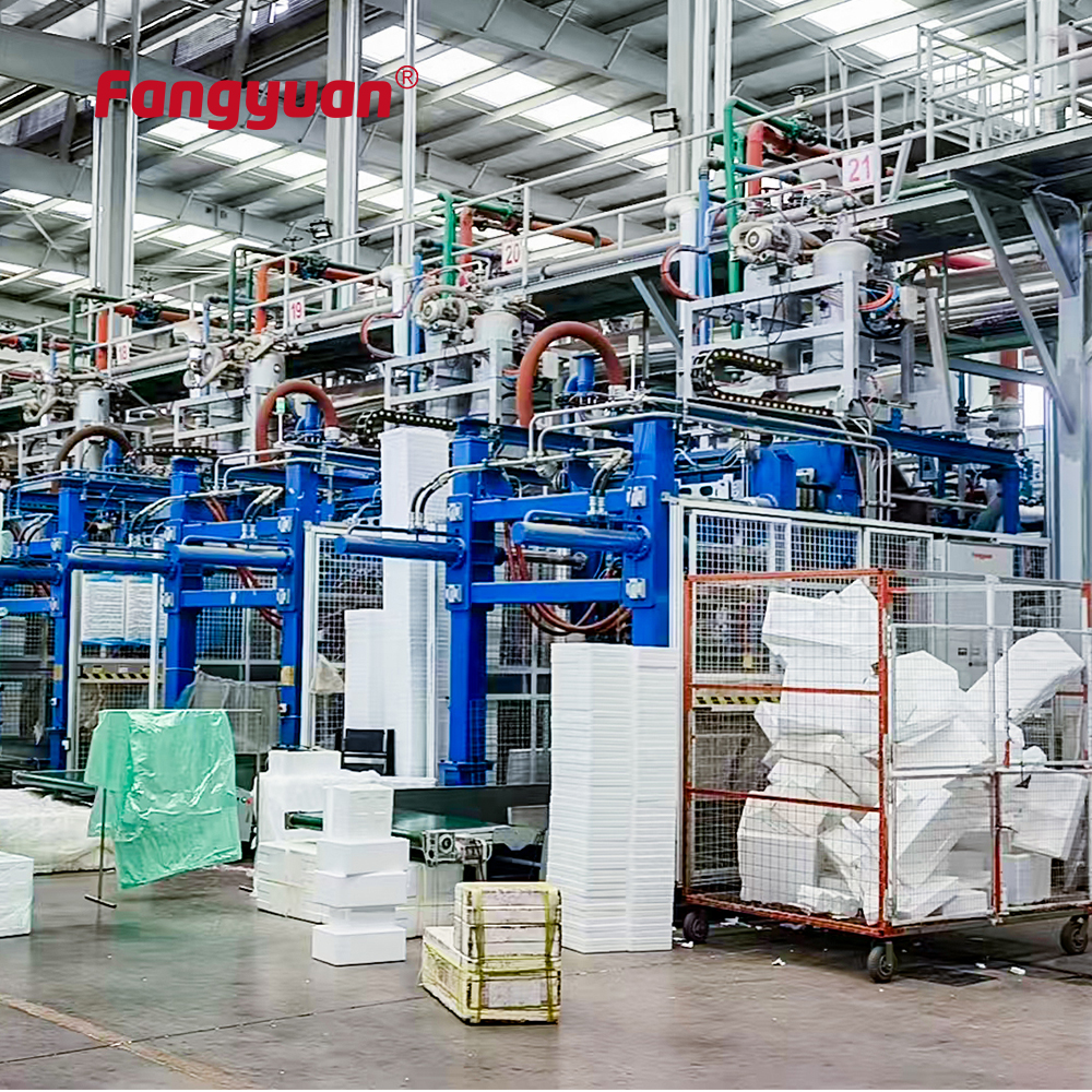 SPZ-FHOY Series floor-type eps Package moulding machine with fast mould change system