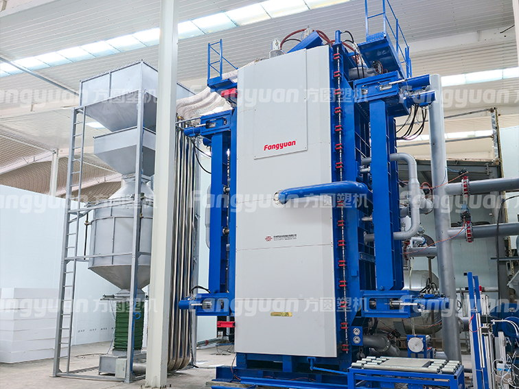 New machine—EPS block moulding machine with european style