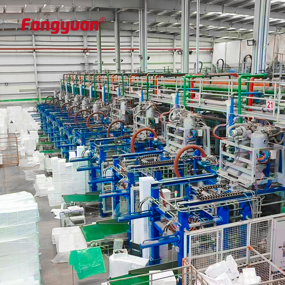 SPZ-FHOY Series floor-type eps Package moulding machine with fast mould change system